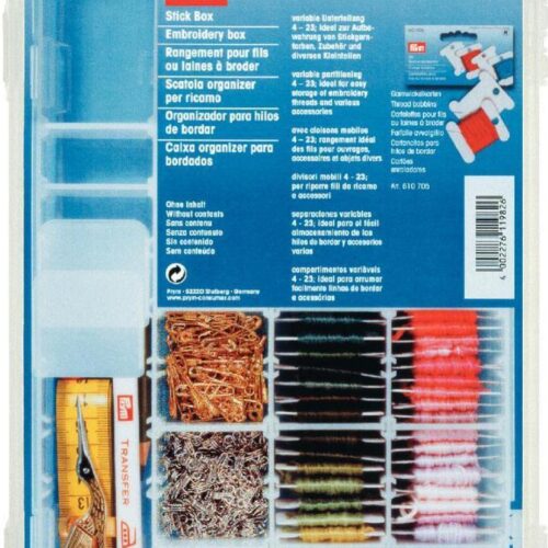 Organizador para hilos bordar Prym 611982.