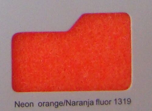 Cinta de cierre Velcro-Veraco 30mm Naranja fluor 1319 (Gancho).