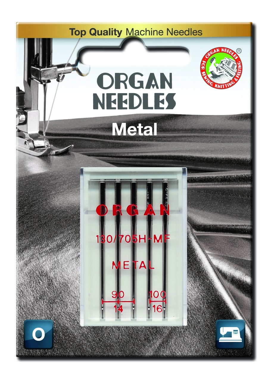 Agujas para Maquina de coser ORGAN METAL 130/705H-MF 90,100-Ref.5110000BL