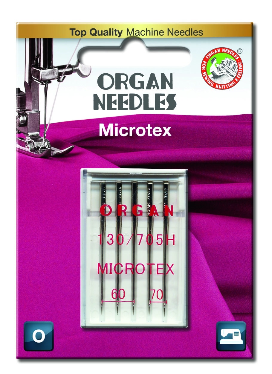Agujas para Maquina de coser ORGAN MICROTEX 130/705 H  60,70-Ref.5506000BL