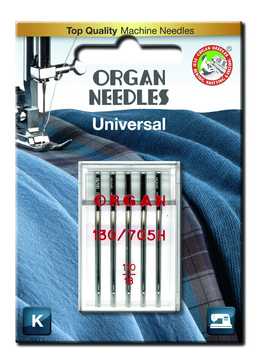 Agujas para Maquina de coser ORGAN 130/705 H  110-Ref.5105110BL
