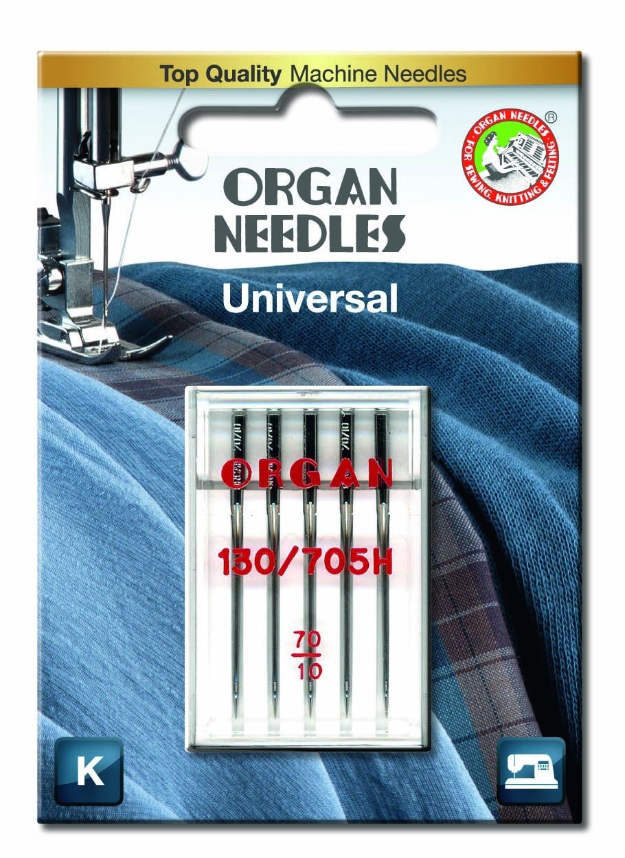 Agujas para Maquina de coser ORGAN 130/705 H  70-Ref.5105070BL