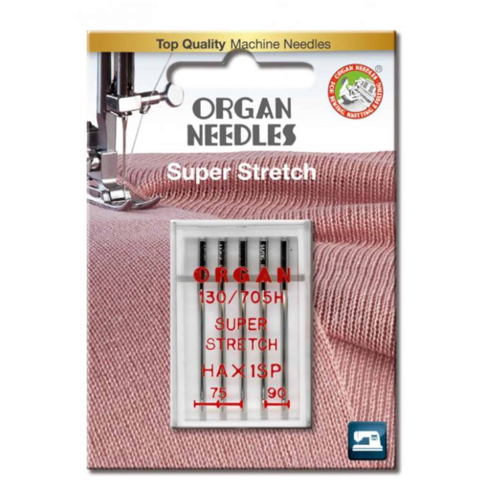Agujas para Maquina de coser ORGAN SUPER STRETCH 130/705 H  surt-Ref.5440000BL
