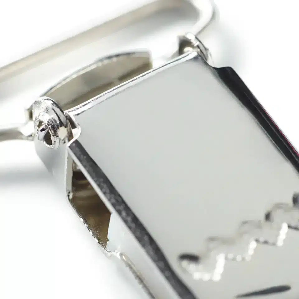 Pinzas p. tirantes acero 25 mm plateado Prym 405228