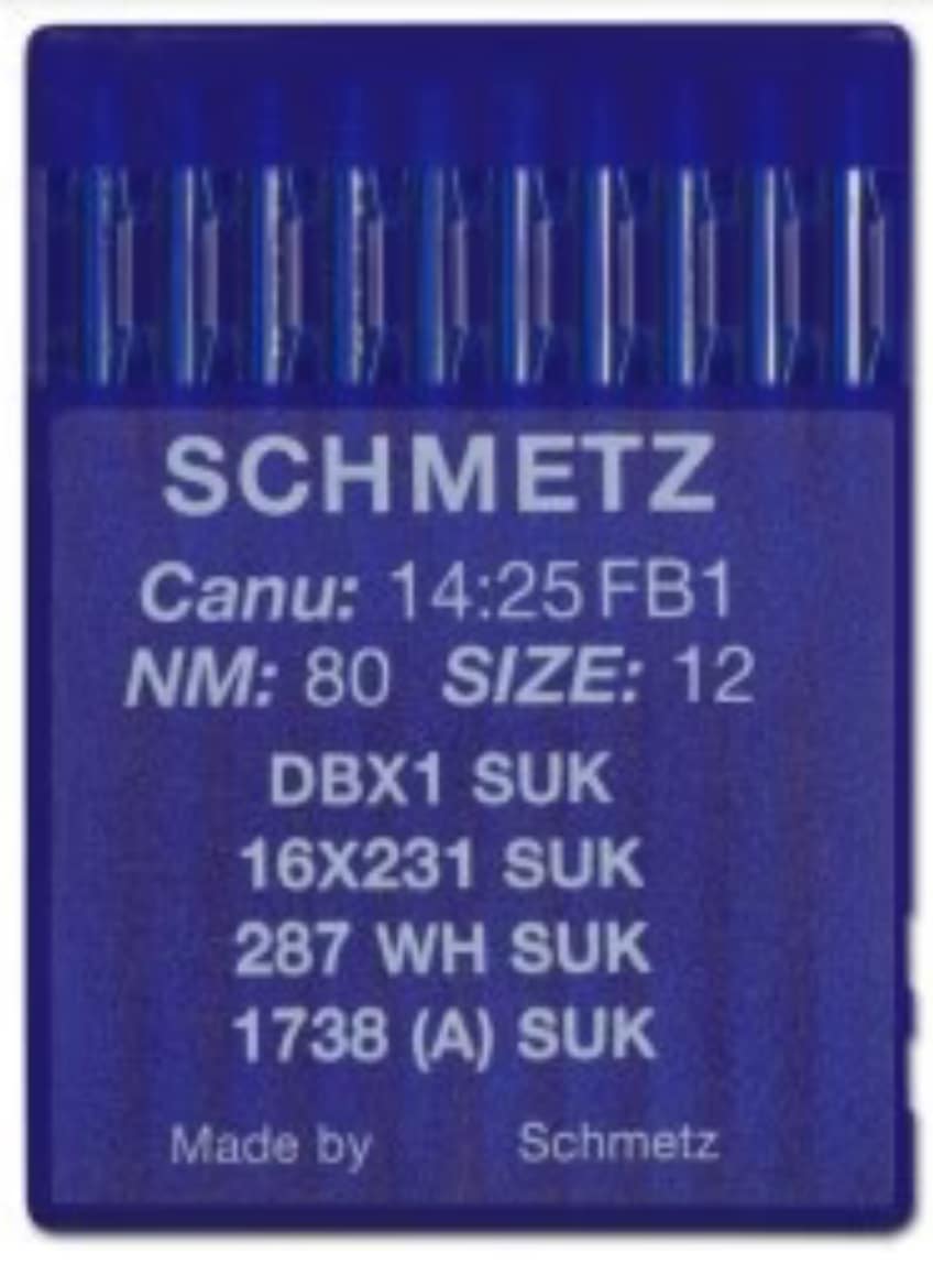 Schmetz 287 WH 80/12 SUK