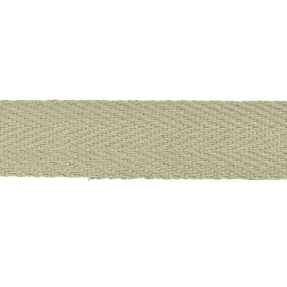 Cinta rígida espiga lisa algodón reciclado 3 cm. Mc 2082 beige 006