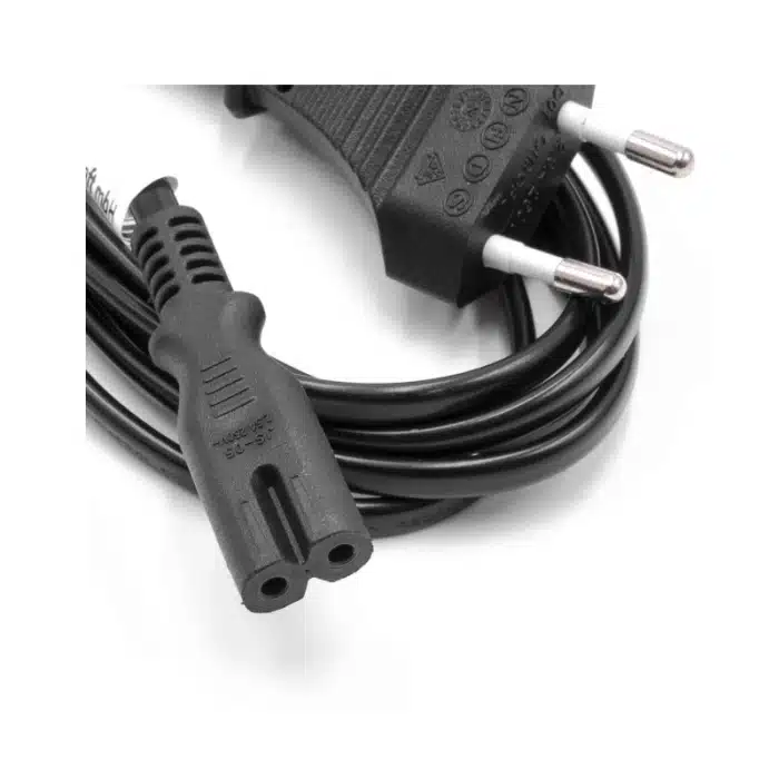 Cable de alimentación para maquinas de coser electrónicas