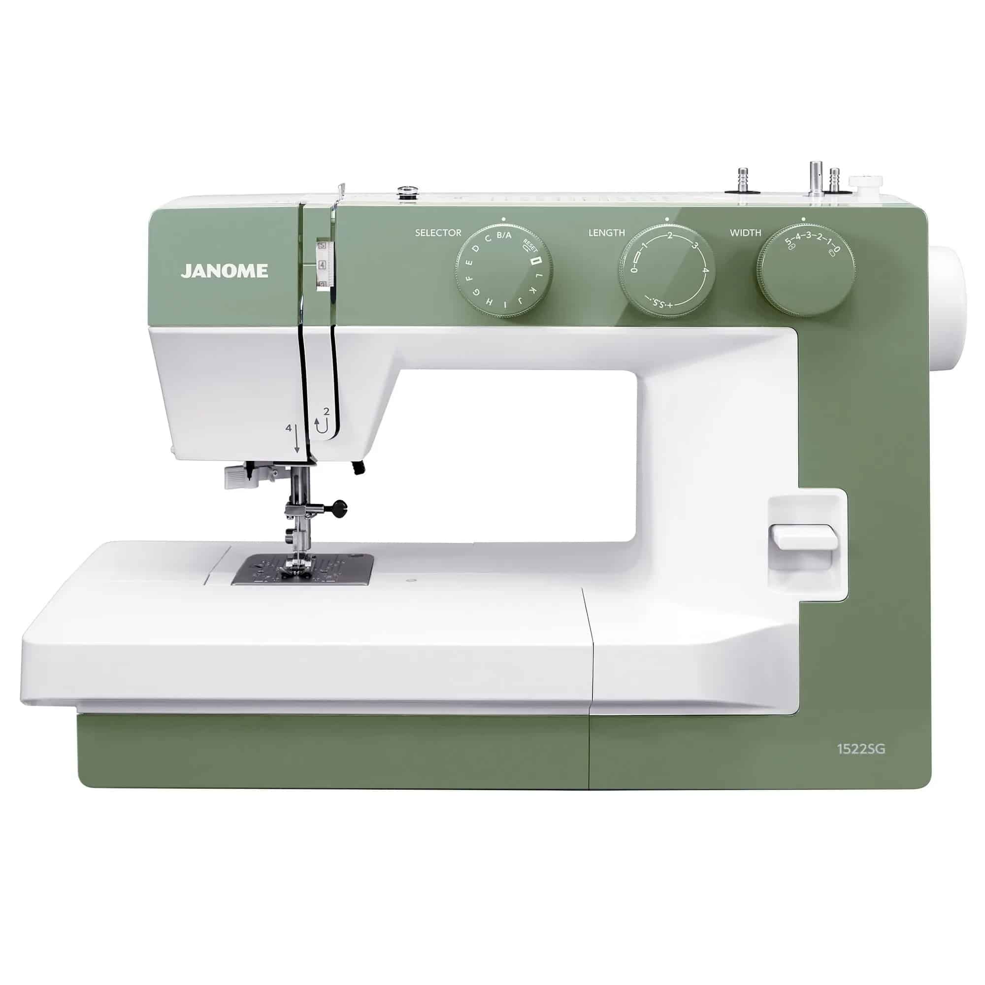 1522 SG Janome + Maleta semi-rígida + Caja Canillas